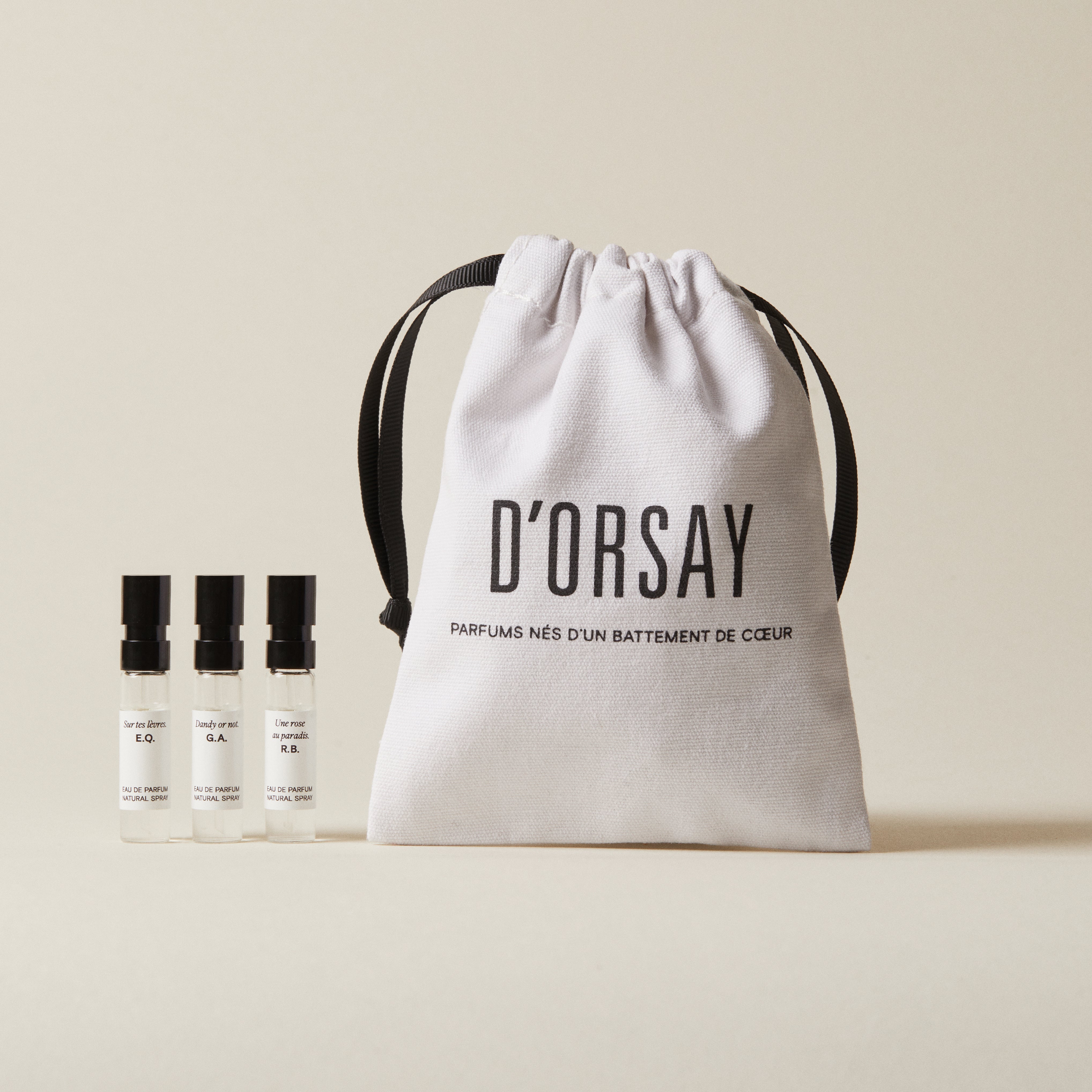 D'ORSAY 香水 3本セット 各1.5ml D'ORSAY 香水セット 3本 E.Q R.B W.T - メルカリ