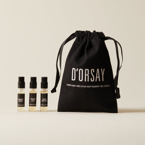 Extrait de Parfum Sample Kit – Maison D'ORSAY